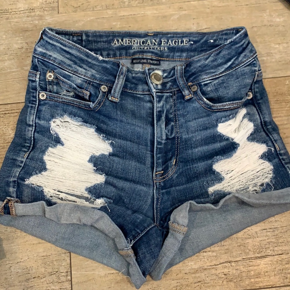 AE High Rise Shortie Size 2